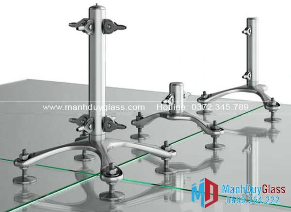 kính kết hợp chân spider