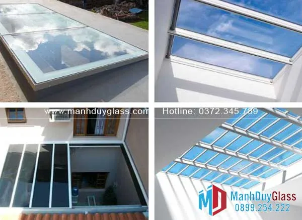 những mẫu mái kính giếng trời