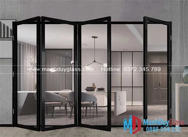 cửa-xếp-gấp-nhôm-kính-bảo-hành-lâu-dài