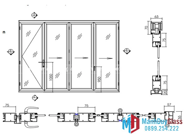  cua-di-xep-truot-4-canh-xingfa