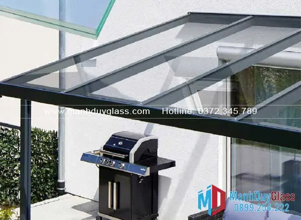 Mái kính canopy an toàn