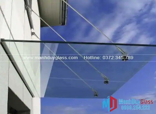 Mái kính treo cáp hiệ n đại