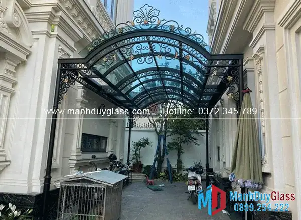 Mái vòm kính thẩm mỹ