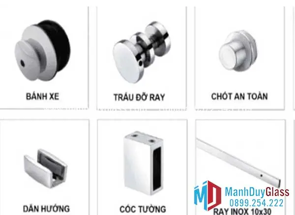 Phụ kiện mái kính