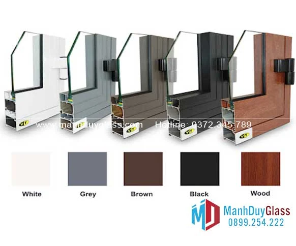 Cấu Tạo Cơ Bản của Cửa Nhôm Hệ 1000