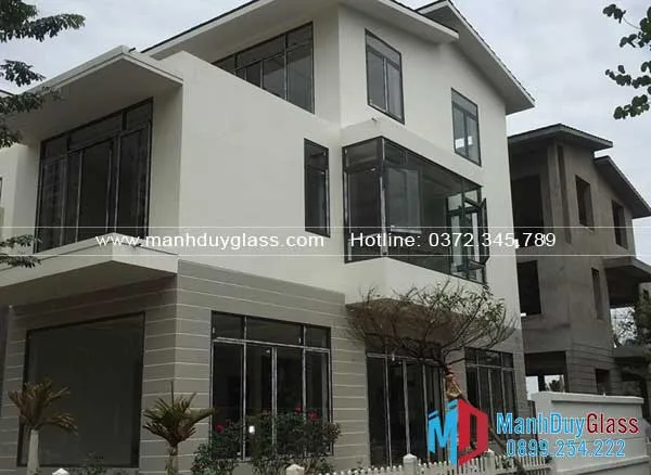 biệt thự sử dụng nhôm Xingfa 