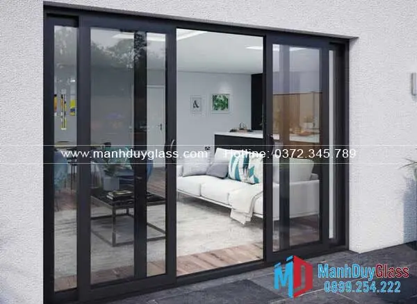 Cửa kính lùa 4 cánh