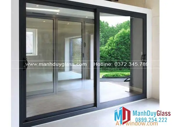  Cửa mở trượt 2 cánh