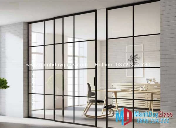  Cửa nhôm hệ Slim