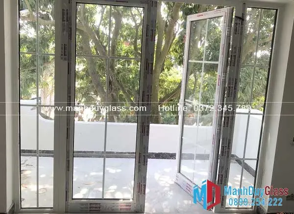 Cửa nhôm Xingfa chia đố