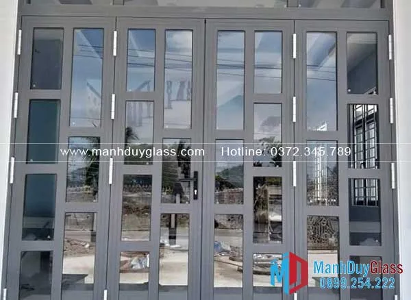 Cửa nhôm Xingfa đố dọc