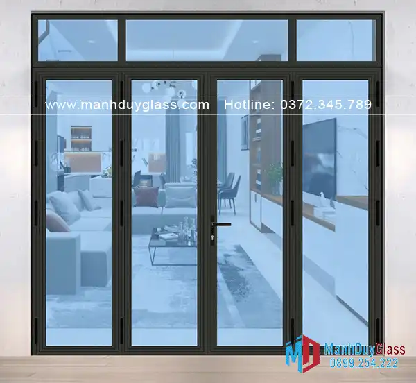 Cửa nhôm Xingfa hệ 55 cách âm cách nhiệt