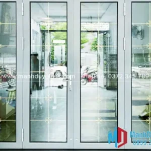 Cửa nhôm Xingfa màu trắng bền bỉ