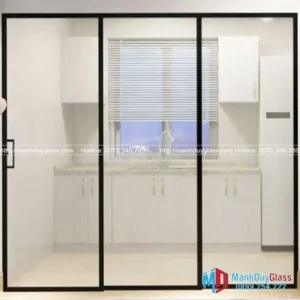 Cửa Trượt Quay Slim 3 Cánh hiện đạ