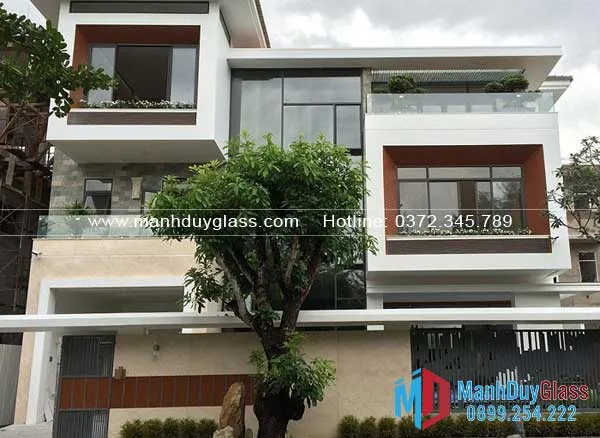 nhôm Xingfa trong kiến trúc nhà phố