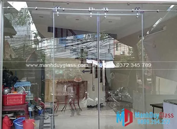 kính cường lực cửa lùa