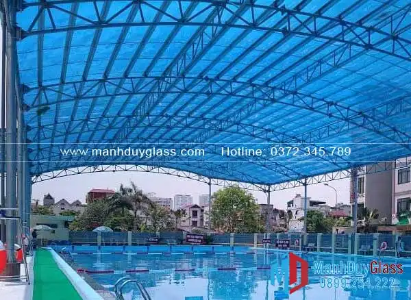  Mái che hồ bơi