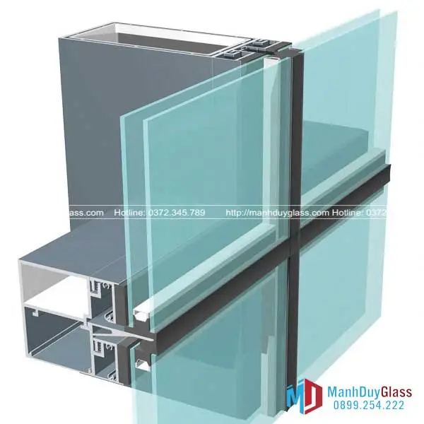 Mặt dựng nhôm kính Stick 