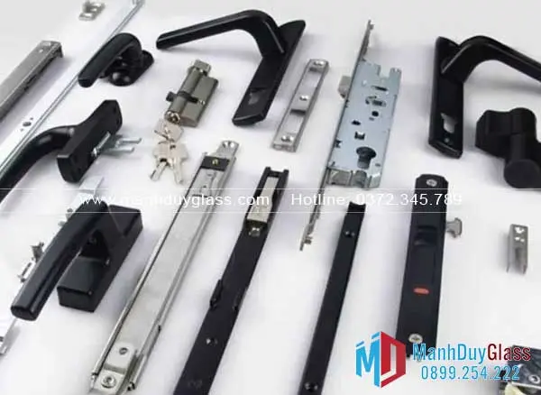 Chi tiết phụ kiện cửa nhôm Xingfa