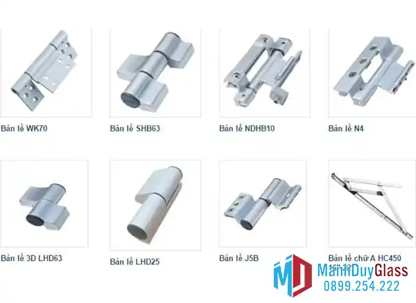 Phụ kiện cửa nhôm Xingfa hệ 55