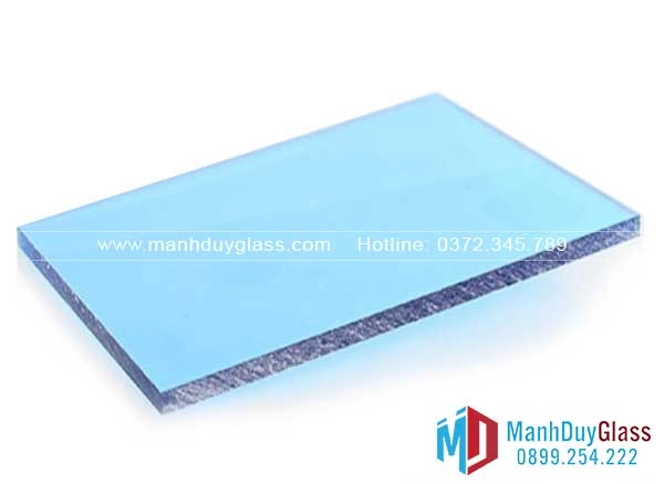  Tấm Polycarbonate màu xanh dương