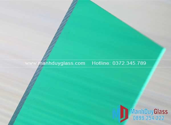Tấm Polycarbonate màu xanh lá