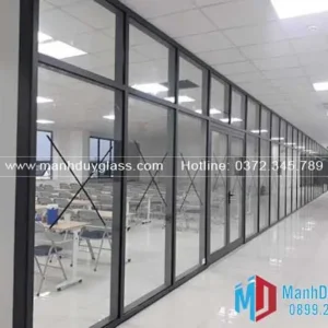 Vách nhôm kính hệ 700 mặt dựng toà nhà