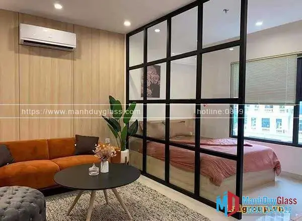 Của nhôm kính sang trọng hiện đại