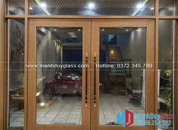 Báo giá cửa nhôm kính hệ thủy lực