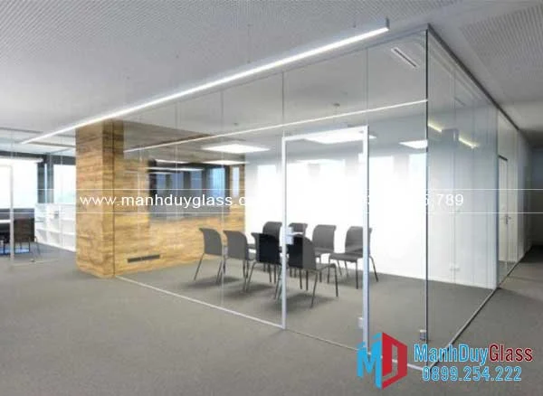 Cửa kính cách âm văn phòng