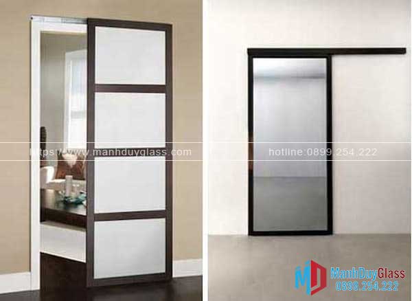 Cửa lùa nhôm Xingfa hiện đại 