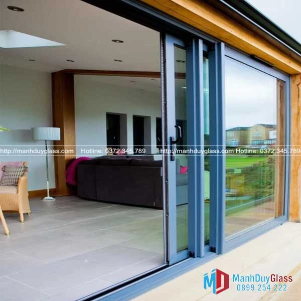 Cửa lùa nhôm Xingfa hệ 93