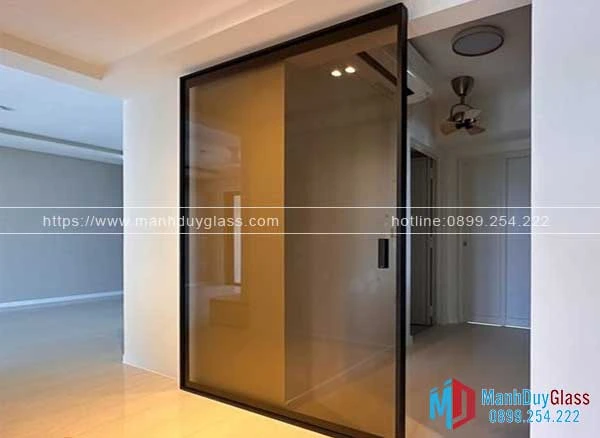 Cửa nhôm cho không gian hẹp
