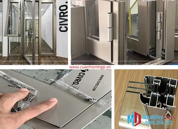 Cửa nhôm Roto nhập khẩu Đức