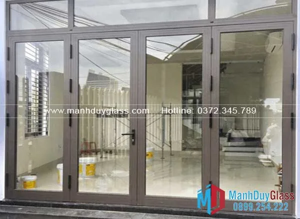 Cửa nhôm hệ 55 trong kiến trúc nhà hiện đại