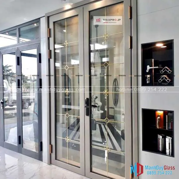 Cửa nhôm Maxpro với thiết kế sang trọng