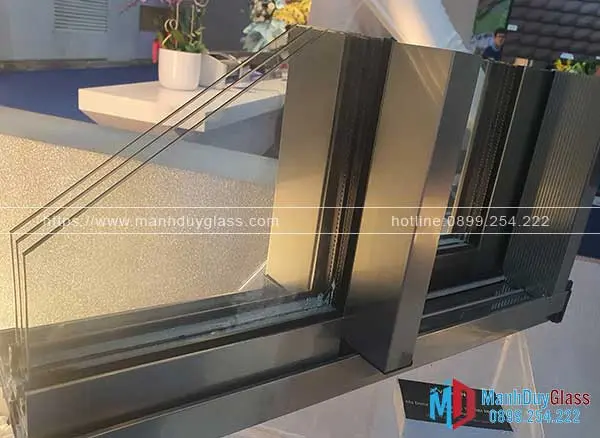 Cửa nhôm Ponzio cách âm tốt