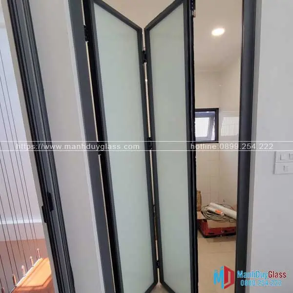 Cửa xếp trượt hệ 55