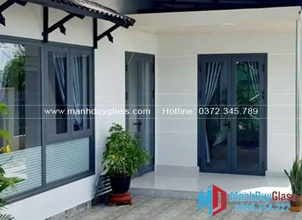 Cửa nhôm Xingfa cách âm tốt