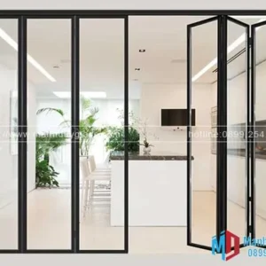 Cửa xếp trượt hệ slim siêu mỏng