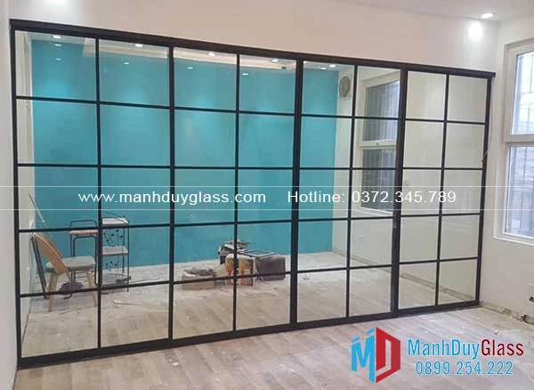 Khung nhôm vách ngăn kính