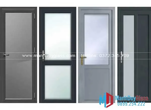 Mẫu cửa nhôm hệ 700 hiện đại