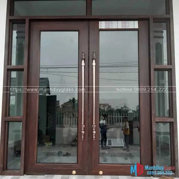 Mẫu cửa nhôm thủy lực đẹp nhất