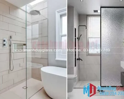 Top 30+ Mẫu Vách Kính Nhà Tắm Không Cửa Hiện Đại Năm 2024