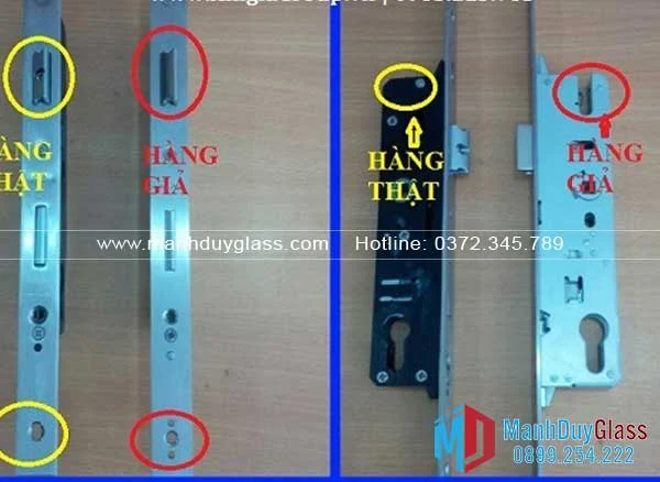 So sánh phụ kiện KinLong thật và giả