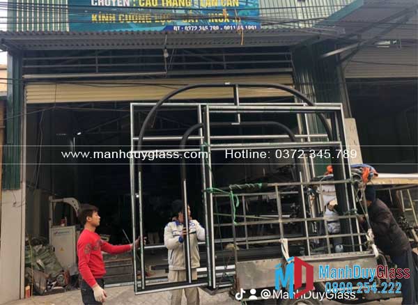 Thi công cửa nhôm Xingfa