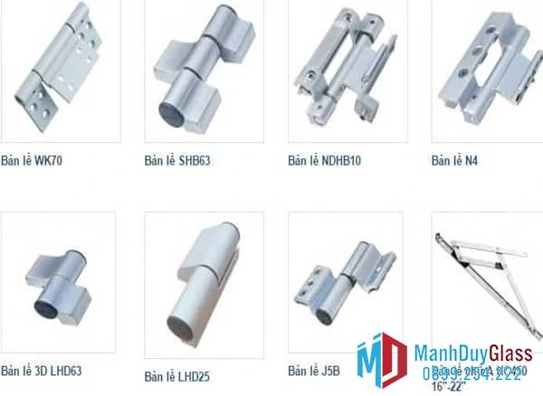 Tiêu chí chọn phụ kiện cửa nhôm Xingfa