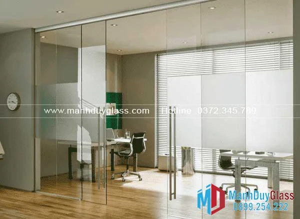 Vách ngăn kính cửa trượt