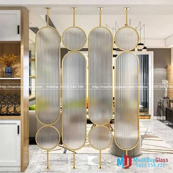 Vách ngăn nan nhôm trang trí