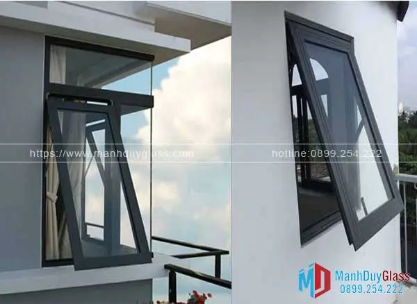 Cửa sổ mở hất Civro. 